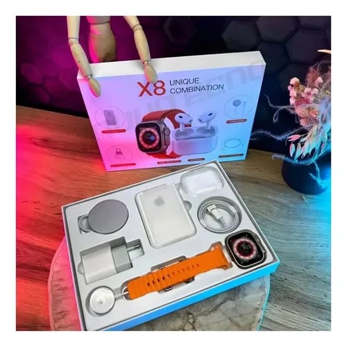 Smartwatch X8 + Auriculares ProAir Gratis