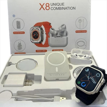 Smartwatch X8 + Auriculares ProAir Gratis